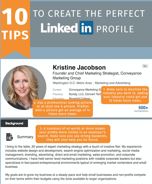 10 Tips Perfect Linkedin Profile